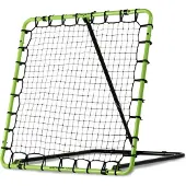 Exit Tempo Multisport Rebounder 120x120cm, Tchoukbal, Fußball Rebounder, Trainingsmateriaal, Outdoor, Grün/Schwarz
