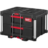 Milwaukee 4932472129 PACKOUT Koffer mit 2 Schubladen