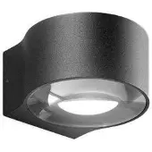 LIGHT-POINT Orbit Mini Wandleuchte 2700K Black - , dimmbar, Schwarz, für Wohnzimmer, Aluminium