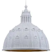 Seletti Cupolone-Lampe weiß Ø45cm