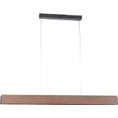 Paul Neuhaus LED-Pendelleuchte 'Palma' Holz natur 2465-79