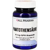 GALL PHARMA Pantothensäure 6 mg GPH Kapseln 30 St
