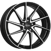 DOTZ ALUFELGE Spa dark 7.5x17 5x100 ET 35 BLACK/POLISHED