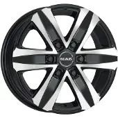 Mak Alufelge Stone 6 8X18 6X139,7 Et 35 Black Mirror