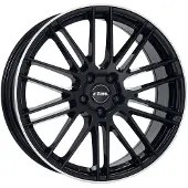 Rial KIBO diamantschwarz hornpoliert 8.0Jx18 5x112 ET42