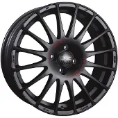 OZ RACING ALUFELGE SUPERTURISMO GT 8x18 5x112 ET 50 MATT BLACK RED LETTERING