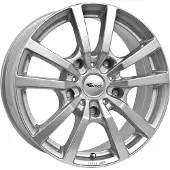 RC Design 17 Zoll Alufelge RC Design RC25T 17"x7" 5x108 PCD ET46 65,1mm Felge Silber