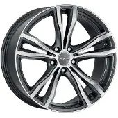 Mak Alufelge X-Mode 9X19 5X120 Et 37 Gun Met-Mirror Face