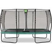 Exit Allure Classic Trampolin 244x427cm, auf Beinen, Rechteckig, Grün