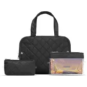 Gillian Jones - 3-piece Cosmetic Bag Set in 100% Recycled Plastic - Kulturbeutel