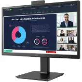 LG 24BP750C-B, 60,5 cm (23.8"), 1920 x 1080 Pixel, Full HD, LED, 5 ms, Schwarz