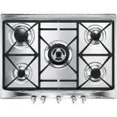 Smeg Selezione Sr275xgh2 70- Gasherd 75 Cm