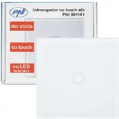 Pni Sh101 Touch Glas Touch Schalter Weiß Weiß One Size