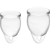 Satisfyer – Mensturations Glocke Tasse 15ml und 20ml im Set 2 St