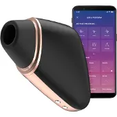 Satisfyer Love Triangle - App-gesteuerter Druckwellen-Klitorisstimulator (schwarz)