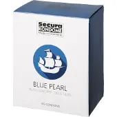 Secura *Blue Pearl* blaue, genoppte Kondome 100 St