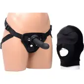 Master Series Mistress FemDom Pegging-Set - Schwarz