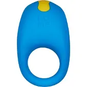 ROMP Juke - wasserfester Vibrations-Penisring (blau)