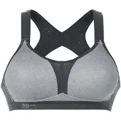 Anita Sport-BH ACTIVE, Damen, Gr. 80, Cup C, grau (erdgrau), Microtouch, Obermaterial: 45% Polyester, 35% Polyamid, 10% Elasthan, 10% Polyurethan, BHs Sport-BH