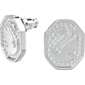 Swarovski Schwanen-Knopfohrringe für Damen 5621097