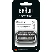 Braun Series 7 73s, Scherkopf, 1 Kopf/Köpfe, Silber, 18 Monat( e), , Series 7