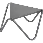Lafuma Mobilier Vogue Niedriger Beistelltisch schwarz