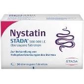 STADA Nystatin 500.000 I.e. überzogene Tab. 50 St Überzogene Tabletten