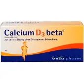 Betapharm Arzneimittel GmbH CALCIUM D3 beta Brausetabletten 40 St.