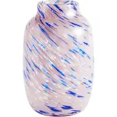 HAY - Splash Vase Rund Groß H30 cm (Rosa & Blau)