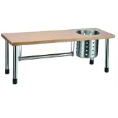 Huismerk Küchenregal Bambus 55x20x20 cm