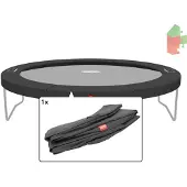 Berg Trampolin Randabdeckung Champion 330 cm Grau