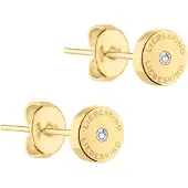 Liebeskind berlin Damen-Ohrstecker Edelstahl Zirkonia LIEBESKIND Berlin Gold