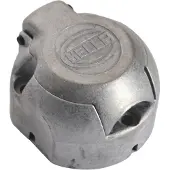 Hella Steckdose 7-polig alu Jaeger