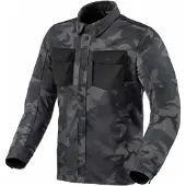 REV'IT! Overshirt Tracer Air 2 Camo Dark Grau Jacke Größe 2XL