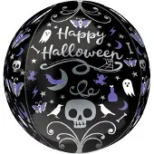 Anagram Orbz Mondlict Halloween Folienballon verpackt 38