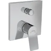 Hansgrohe Fertigmontageset Vivenis UP-Wannen-Einhebelmischer, m int. Sich.Kombi, chrom