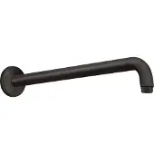 Hansgrohe Brausearm 389 mm, 27413670, Farbe: Mattschwarz