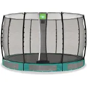 Exit Allure Classic Trampolin ø366cm, Bodentrampolin, Grün