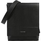 Calvin Klein Stylische Herren-Umhängetasche in Schwarz mit recycelten Materialien