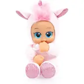 Bayer Design 93001AA Funny Baby Puppe, weicher Körper, 30cm, Rosa
