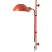 Marset Funiculi Wandleuchte Terracota - , Funiculí A, Orange, für Wohnzimmer, Metall, Design