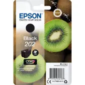 Epson Kiwi Singlepack Black 202 Claria Premium Ink, Standardertrag, Schwarz, Tinte auf Pigmentbasis, 6,9 ml, 1 Stück(e), 250 Seiten