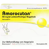 DERMAPHARM AMOROCUTAN 50 mg/ml wirkstoffhaltiger Nagellack 3 ml