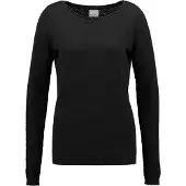 Vero Moda Rundhalspullover "VMCARE STRUCTURE LS O-NECK BLOU NOOS" mit Strukturmuster