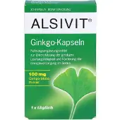 Alsitan Ginkgo 100 mg Alsivit Kapseln 30 St