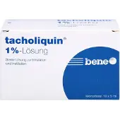 Bene Arzneimittel GmbH TACHOLIQUIN 1% Lösung für einen Vernebler Monodose 50 ml