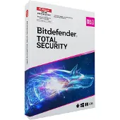 Bitdefender Total Security - 5 Geräte - 1 Jahr | Windows, Mac, iOS, Android