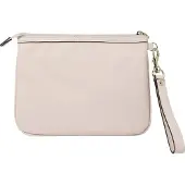 GUESS Vanille, Synthetic Leather, Textile Bag, Toiletry, Ivory, PWVANIP210