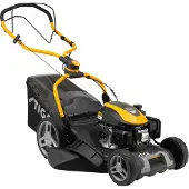 Stiga Benzin-Rasenmäher Combi 748 S | 4-in-1 Schnttsystem | Fange, Mulchen-, Heck- und Seitenauswurf | Radantrieb | 46 cm Schnittbreite