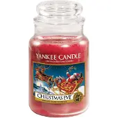 Yankee candle Raumdüfte Duftkerzen Christmas Eve Classic Large Glass